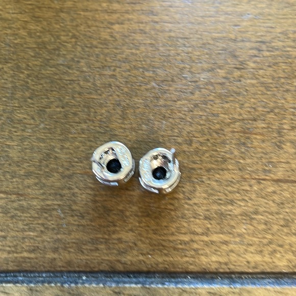 EUC Sapphire and Diamond Cubic Zirconia Set in Sterling Silver stamped 188 CN - Picture 4 of 5